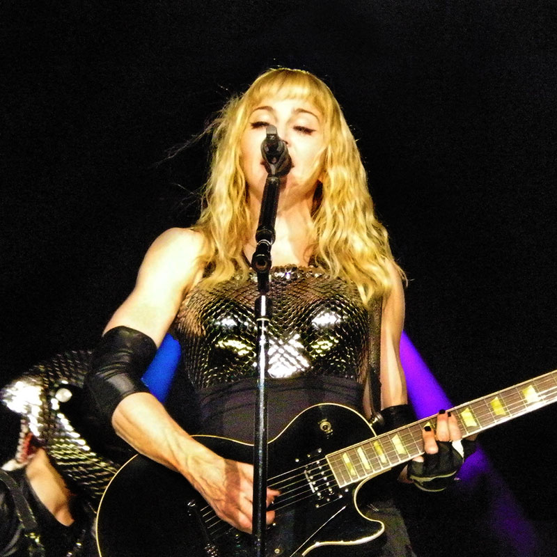 Madonna via Wikimedia.