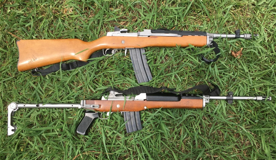 Ruger Mini-14 rifles.