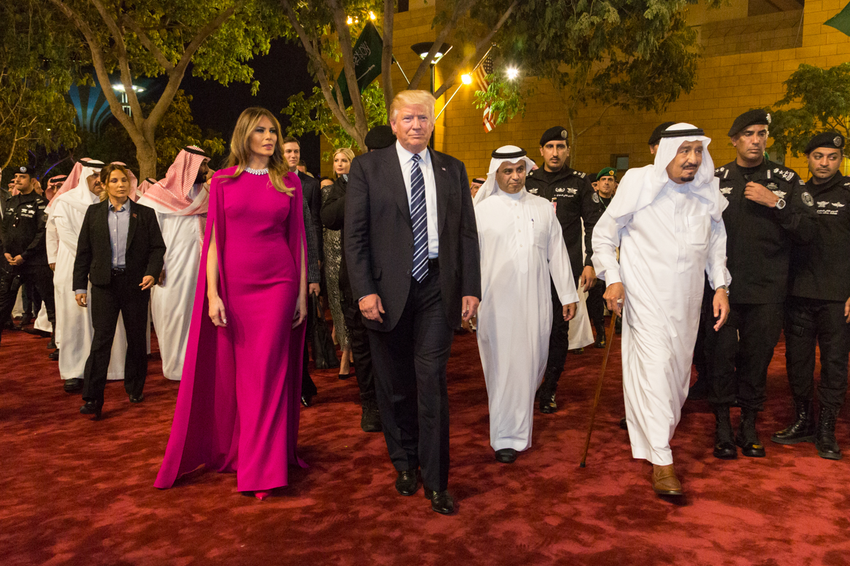 Trump Arrives in Saudi Arabia, Launches Four-Day Middle East Tour ...